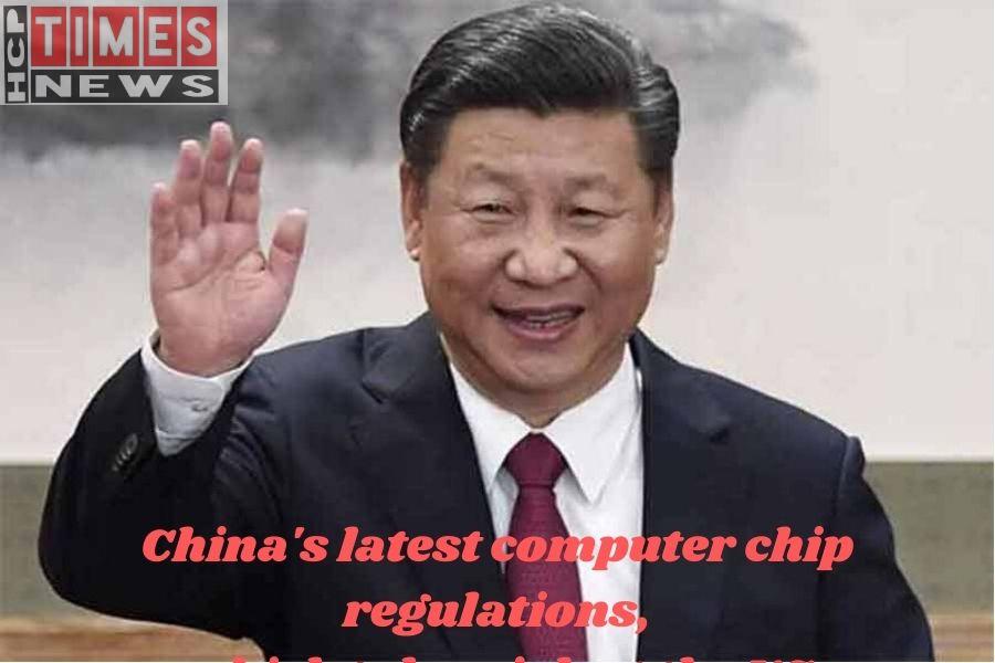 China's latest computer chip regulations, which take a jab at the US