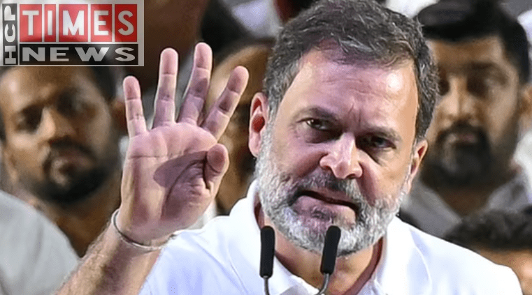 Seizing the opportunity, Rahul Gandhi declares, "Congress bank accounts frozen, can not campaign."