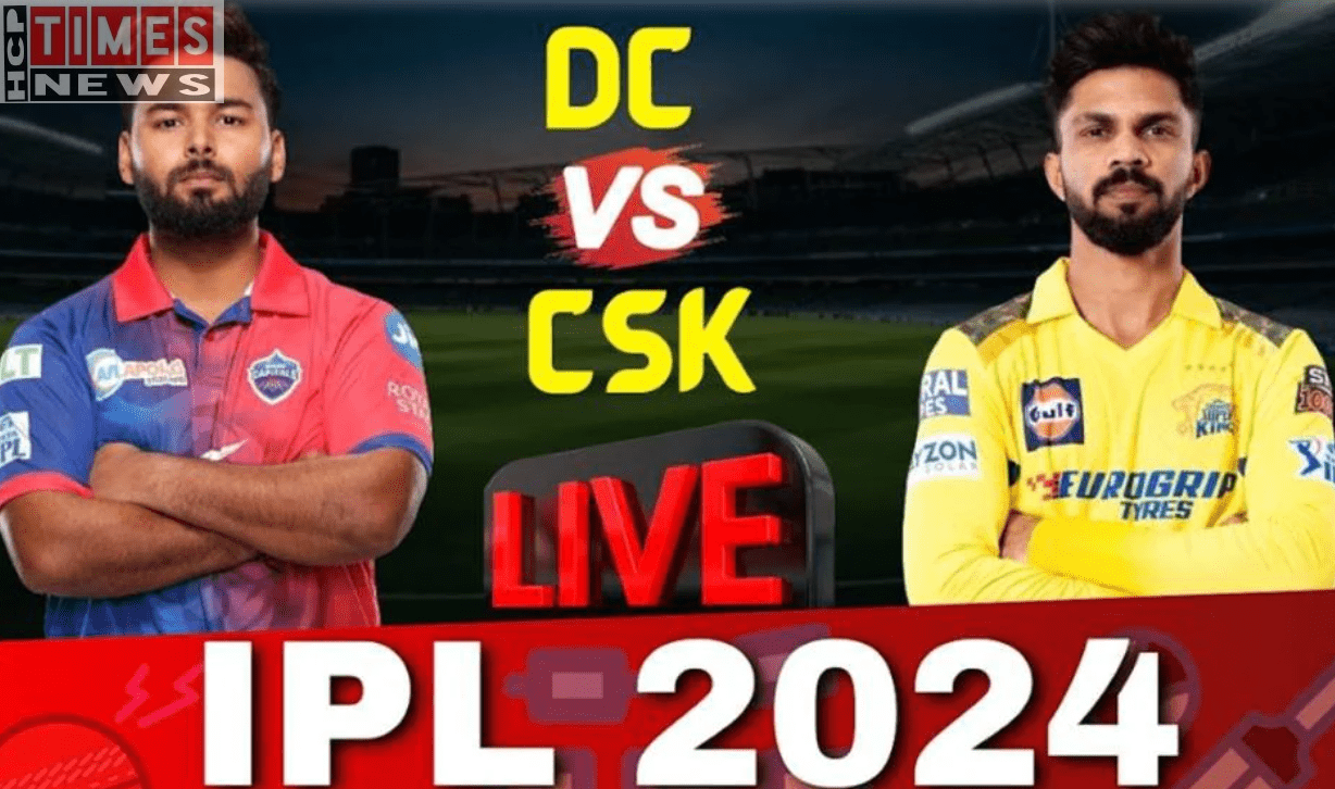 DC vs CSK live score: Delhi Capitals VS Chennai Super Kings live match with match preview