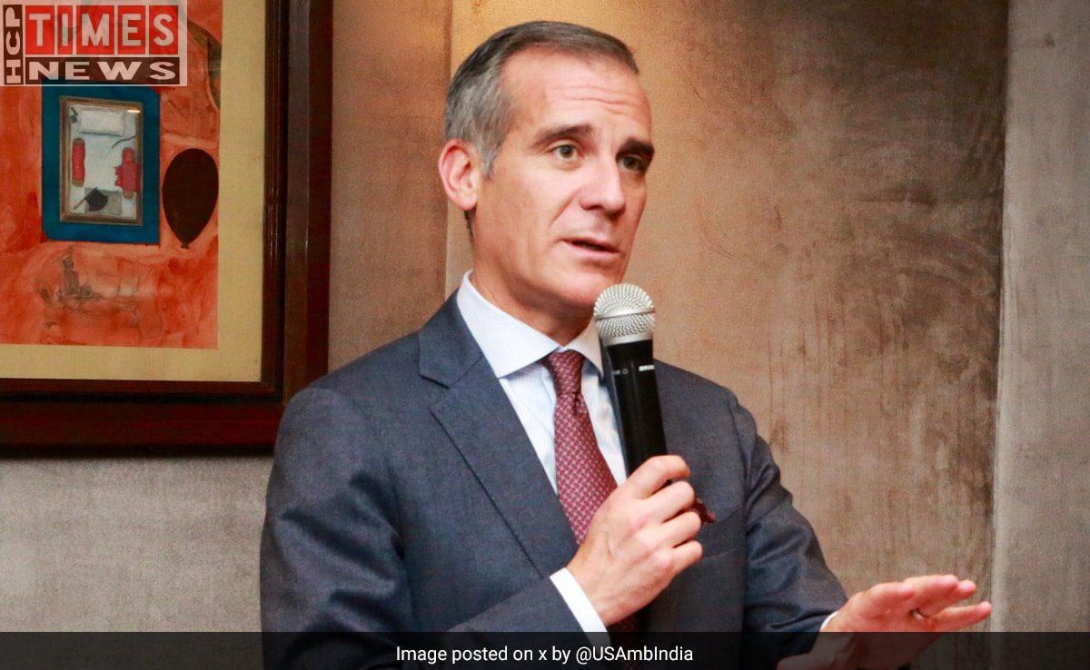 US Envoy Eric Garcetti said, "Come To India If You Want To See The Future