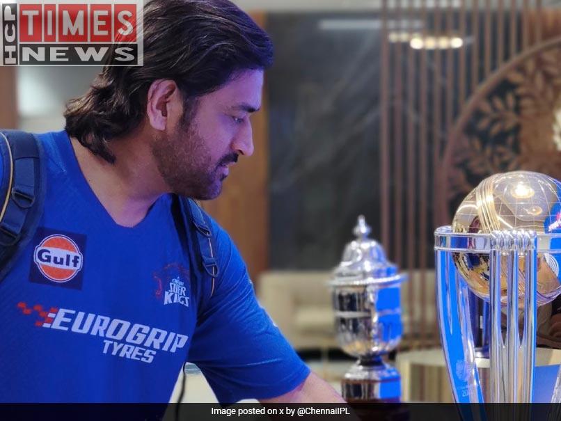 "Photo Of The Year": Dhoni Re-United With World Cup At 2011 Triumph Venue