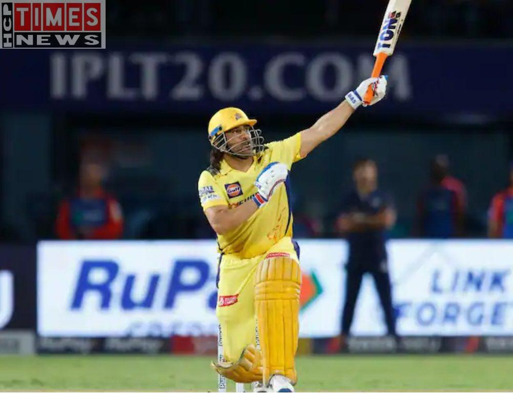 MS Dhoni's four sixes made Delhi Capital's bowlers sweat,