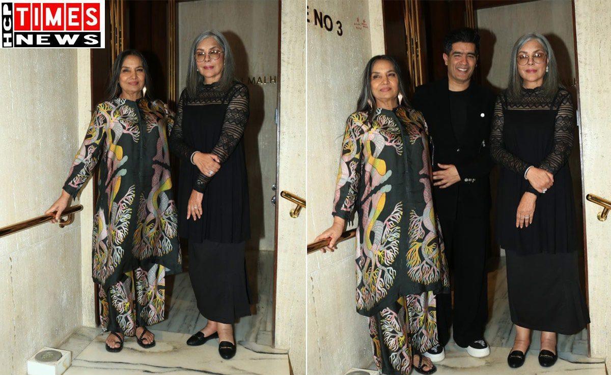 Zeenat Aman, Shabana Azmi And Others At Bun Tikki Wrap Party Hosted By Manish Malhotra