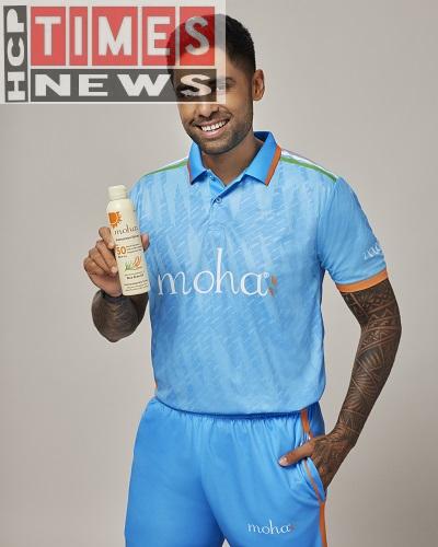 Indian Cricket Star Surya Kumar Yadav Becomes the New Face of moha:, Leading Ayurvedic Wellness Brand