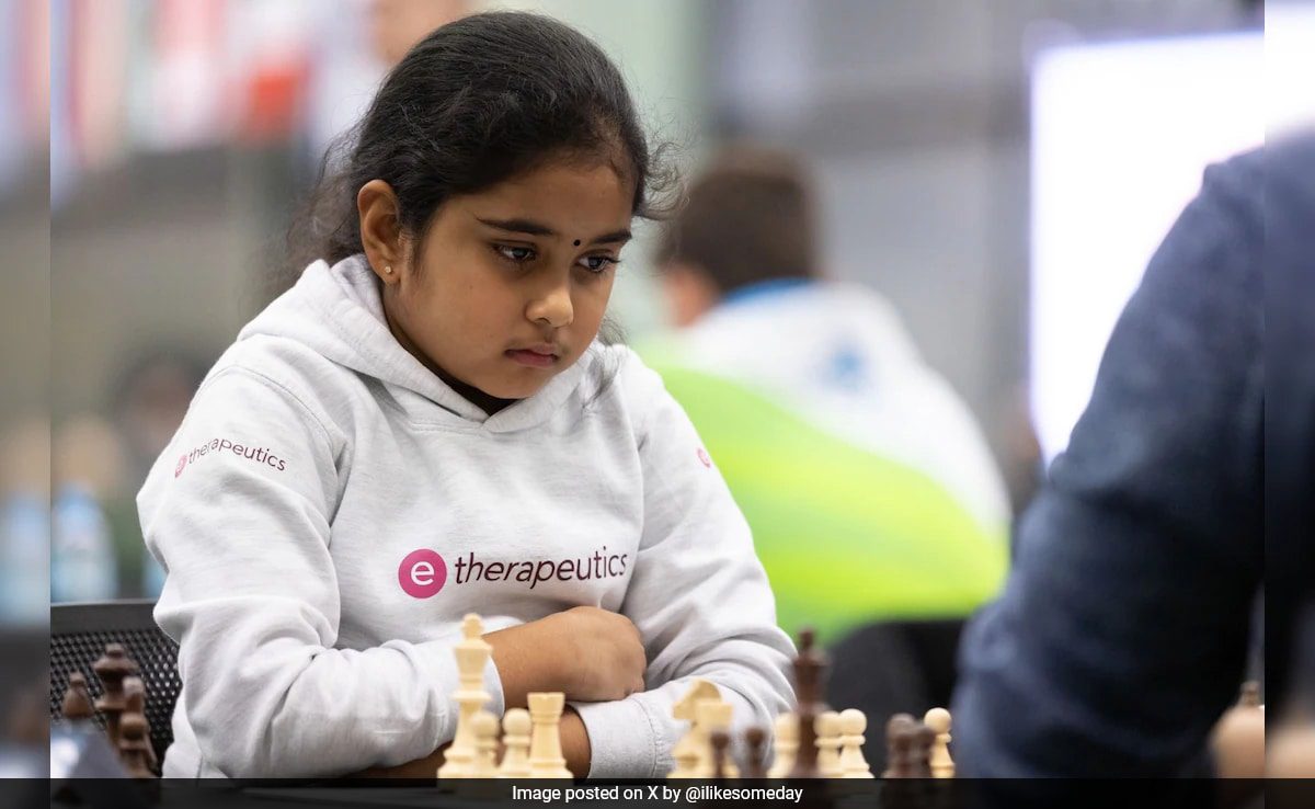 ​Indian-Origin Schoolgirl Chess Prodigy To Be Youngest In England Team 