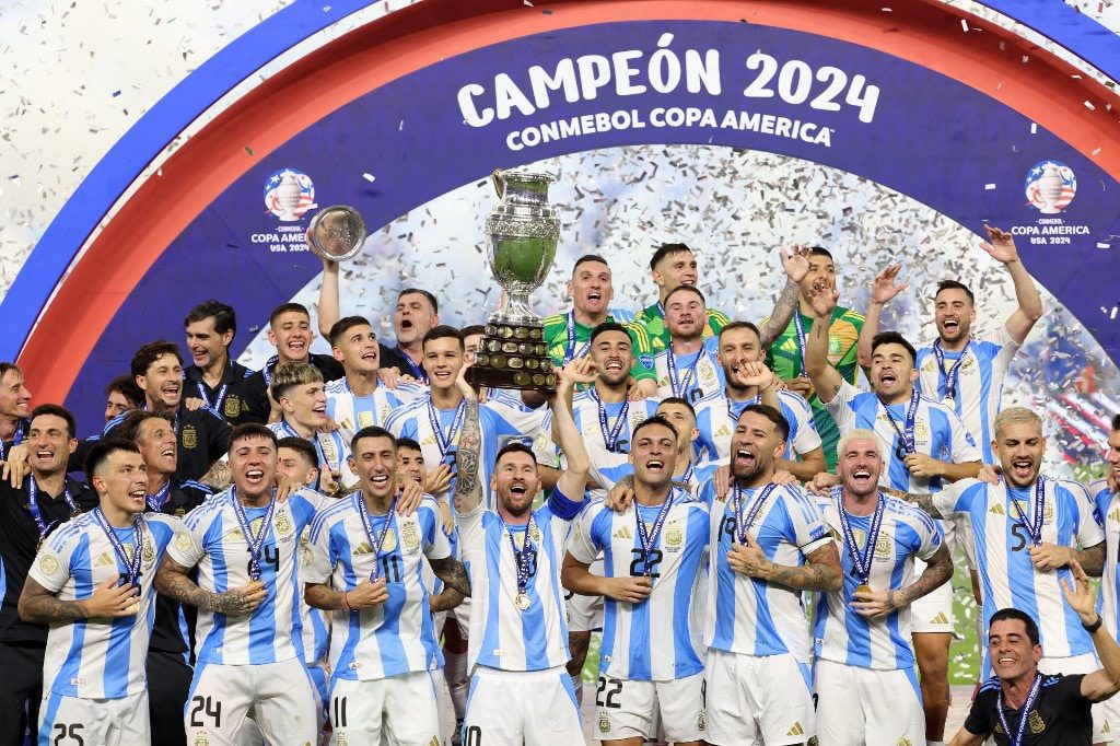 Argentina Defeat Colombia 1-0 To Win Record 16th Copa America 