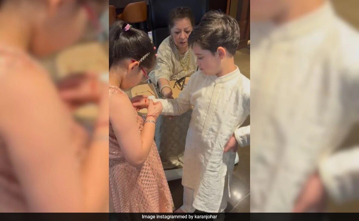 Raksha Bandhan 2024: How Karan Johar's Kids Yash And Roohi Celebrated The Festival? 