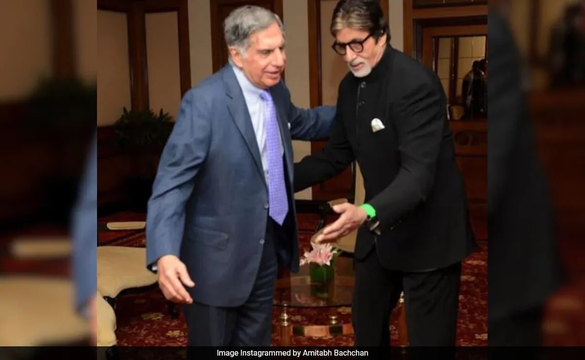 Amitabh Bachchan Mourns Ratan Tata