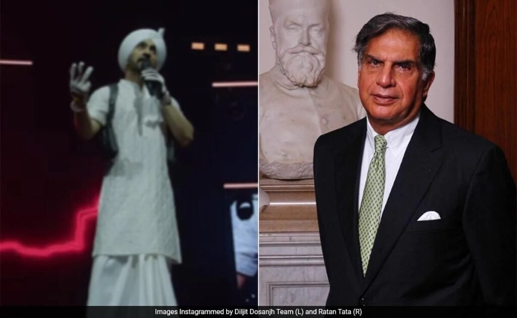 Diljit Dosanjh Pays Tribute To Ratan Tata During His Germany Concert: