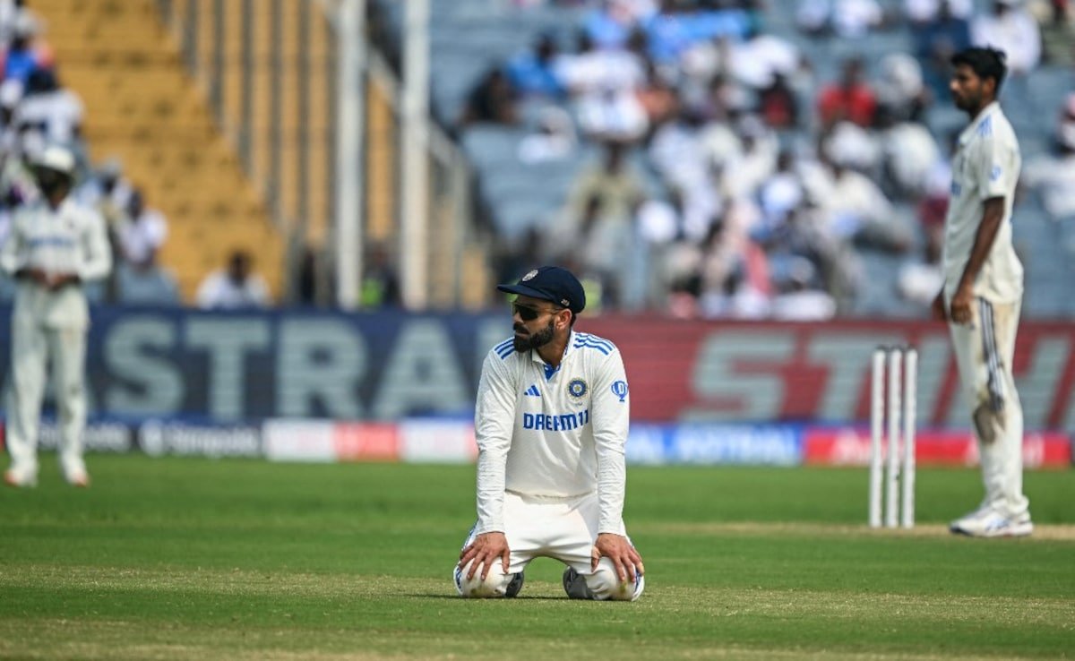 पुणे में भारत बनाम न्यूजीलैंड दूसरे टेस्ट के दौरान प्रशंसक नाराज, नारे लगाए। वजह है पानी की कमी