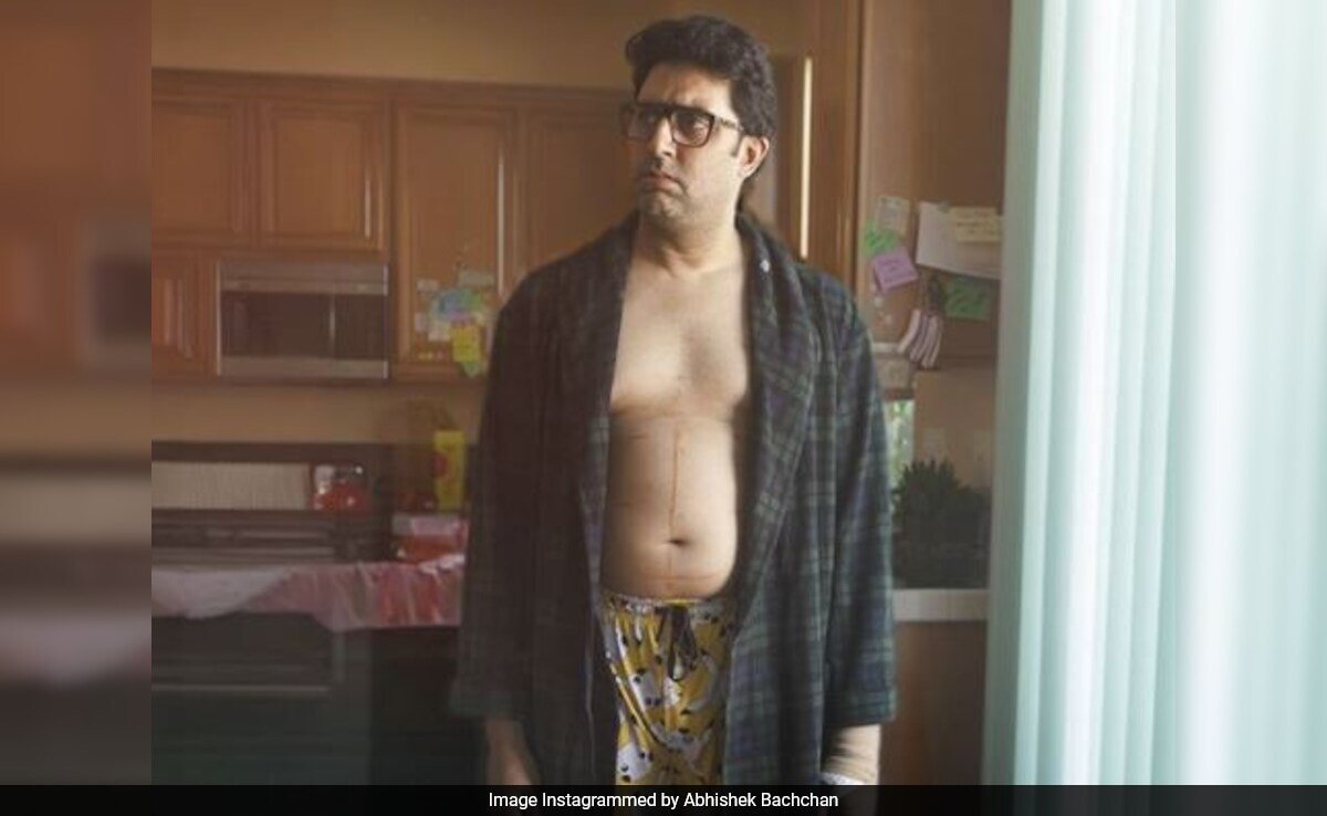 Abhishek Bachchan On His Large Belly In <i>I Want To Talk</i>: "And That Is Me. That Isn