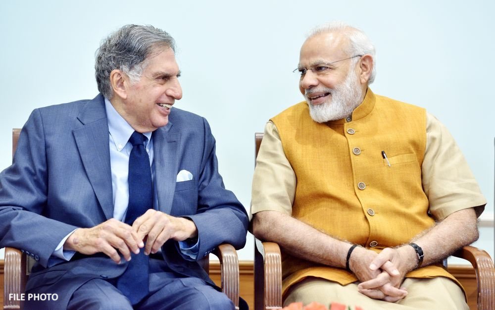 Full Text: Ratan Tata Empowered A Generation Of Dreamers, Writes PM Modi