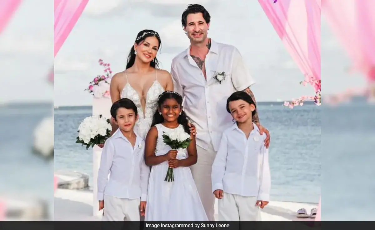 In Pics: Sunny Leone And Daniel Weber Renew Wedding Vows In Maldives: