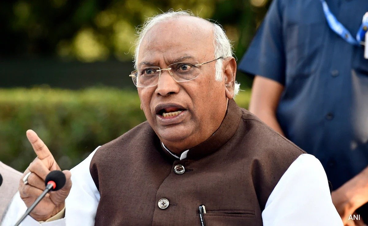 Congress Chief Mallikarjun Kharge Dissolves Party Unit In UP