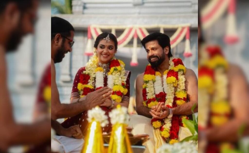 <i>Mahanati</i> Actor Keerthy Suresh Marries Boyfriend Antony Thattil. See First Pics