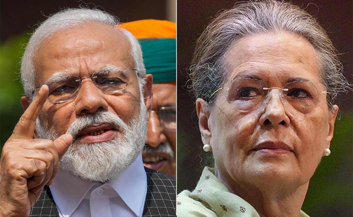 PM Modi Greets Sonia Gandhi On Her Birthday