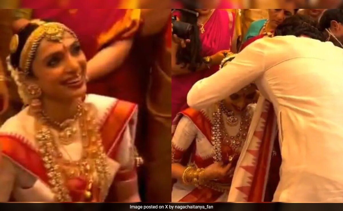 Crazy Viral: Naga Chaitanya And Sobhita Dhulipala Shed Tears Of Joy During Wedding Rituals. Watch