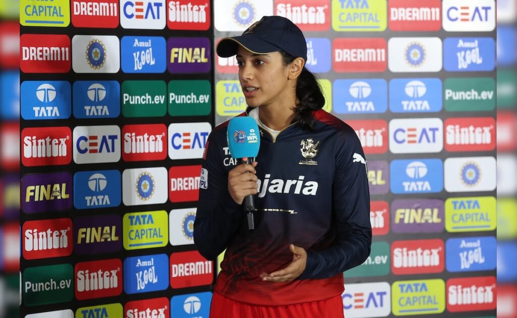 WPL 2025 से आगे, RCB कप्तान Smriti Mandhana ने नई योजनाओं का खुलासा किया